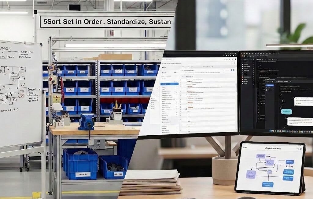 Sorting Out the Machines: What 5S Taught Me for an Agentic SDLC